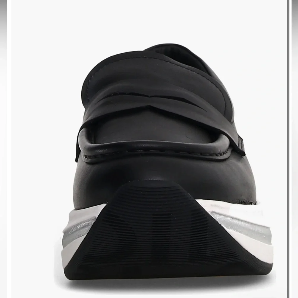 NWT VOILE BLANCHE MERRY Penny Loafer in Black - Picture 4 of 15